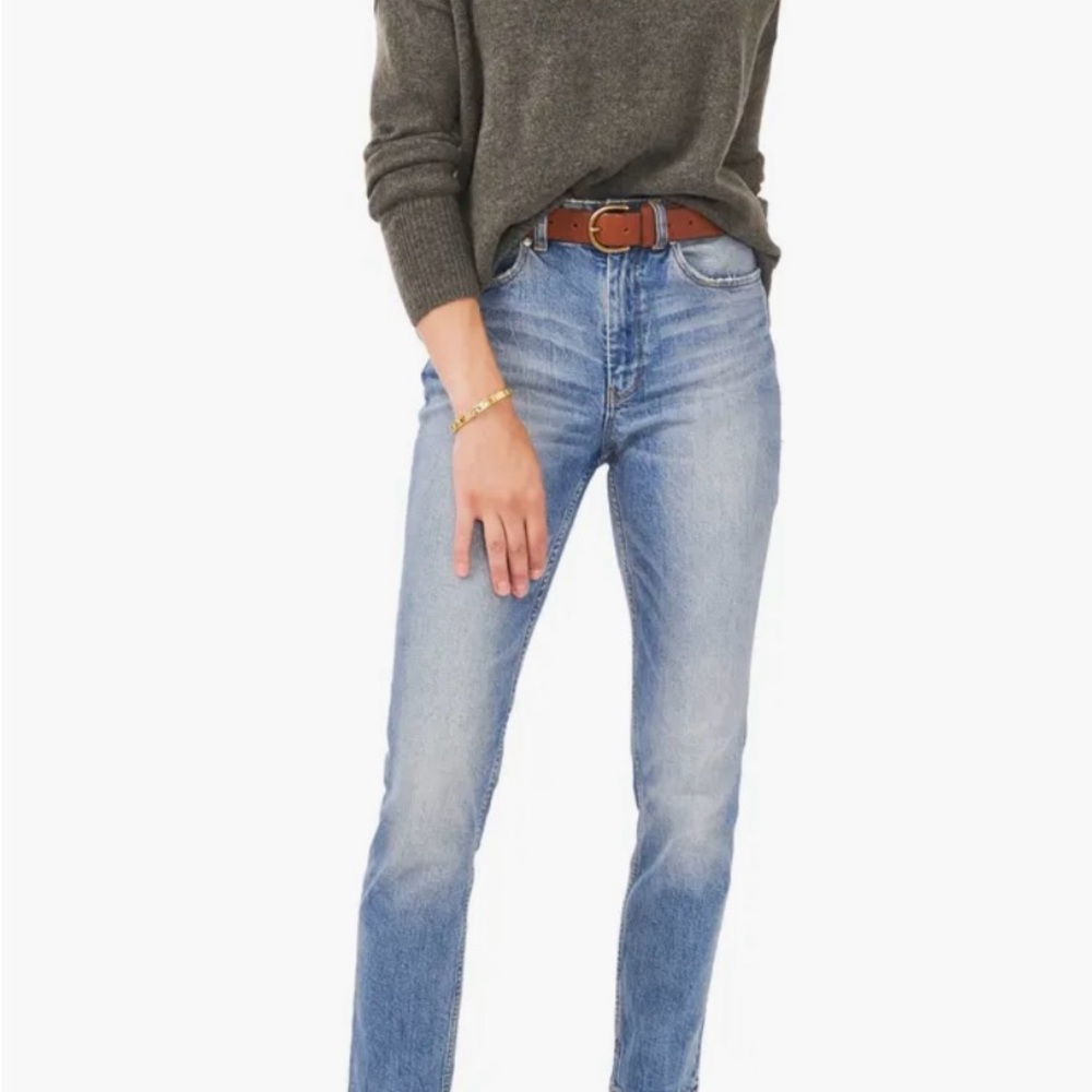 NWT Vince Camuto Exposed Seam Crewneck Sweater in Enigma Grey - Medium - Picture 4 of 5